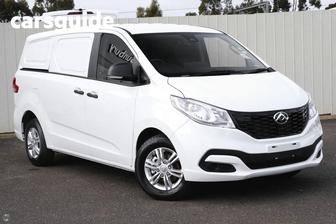 White 2025 LDV G10 Van Barn Door