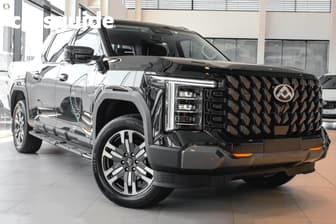Black 2025 LDV Terron 9 Double Cab Pick Up Evolve