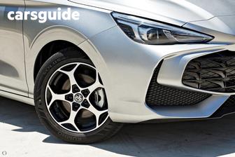 Silver 2025 MG MG3 Hatchback Essence Hybrid+