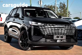 Black 2025 GWM Haval H6 Wagon Ultra Hybrid