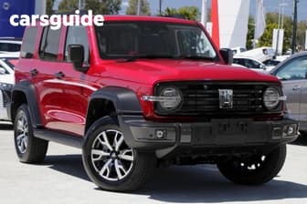 Red 2025 GWM Tank 300 Wagon Ultra Petrol
