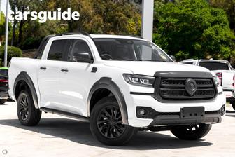White 2025 GWM Cannon Dual Cab Utility Vanta (4X4)