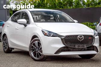 White 2026 Mazda Mazda2 Hatchback G15 Evolve