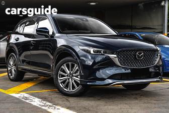 Blue 2026 Mazda CX-5 Wagon G35 Akera Turbo (Awd)
