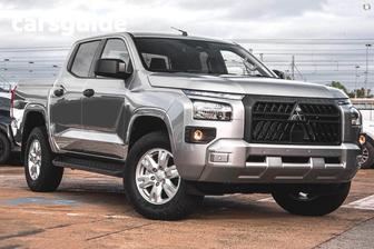 Silver 2026 Mitsubishi Triton Cab Chassis Glx (4X2)
