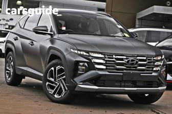 Green 2026 Hyundai Tucson Wagon Premium Hybrid (Awd)