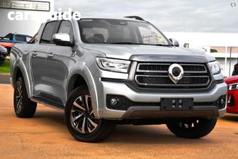 Silver 2025 GWM Cannon Dual Cab Utility Ultra (4X4)