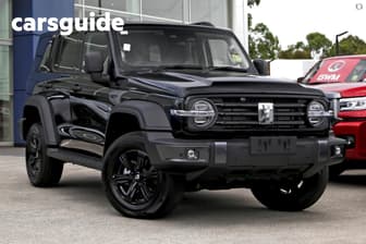 Black 2025 GWM Tank 300 Wagon Lux Diesel