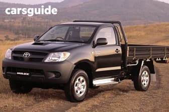 Grey 2008 Toyota Hilux Cab Chassis Sr (4X4)