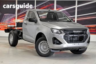 Silver 2026 Isuzu D-MAX Cab Chassis Sx (4X4)