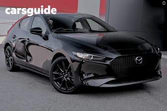 Black 2026 Mazda Mazda3 Hatchback G25 Evolve Sp Vision