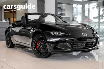 Black 2026 Mazda MX-5 Convertible G20 Roadster Gt Rs