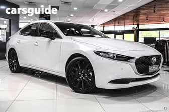 White 2026 Mazda Mazda3 Hatchback G25 Evolve Sp Vision