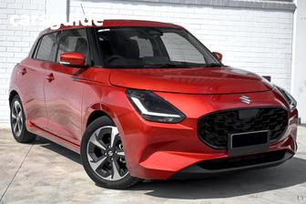Red 2026 Suzuki Swift Hatchback Hybrid Glx