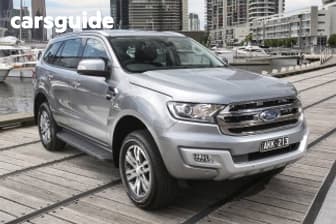 Orange 2016 Ford Everest Wagon Trend (Rwd)