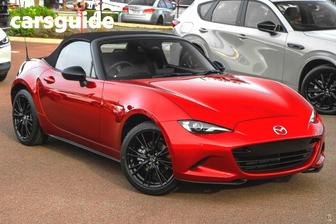 Red 2026 Mazda MX-5 Convertible G20 Roadster