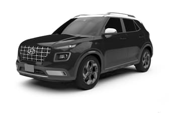 Silver 2026 Hyundai Venue Wagon Elite (Black) Sunroof