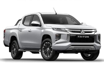Red 2019 Mitsubishi Triton Double Cab Pick Up Glx Plus (4X4)