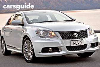 Silver 2013 Suzuki Kizashi Sedan Sport Awd