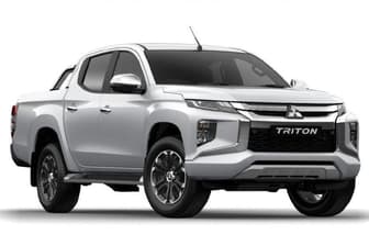 Silver 2024 Mitsubishi Triton Double Cab Pick Up Glx (4X2)