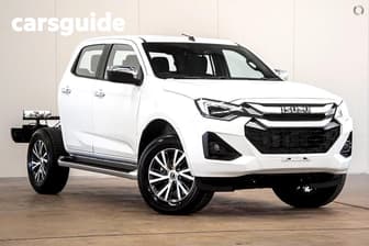 White 2026 Isuzu D-MAX Crew Cab Utility Ls-U (4X4)