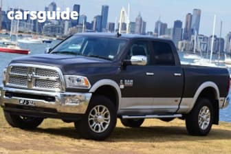Black 2015 RAM 2500 Dual Cab Utility Laramie (4X4)