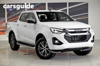 White 2026 Isuzu D-MAX Crew Cab Utility Ls-U (4X4)