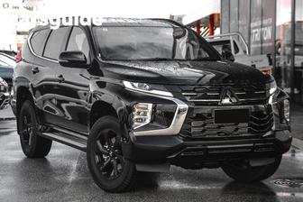 Black 2024 Mitsubishi Pajero Sport Wagon Gsr (4Wd) 7 Seat