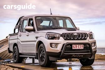 White 2022 Mahindra PIK-UP Dual Cab Chassis S11 4X4