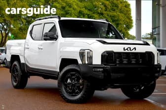 White 2025 Kia Tasman Double Cab Pick Up X-Pro (4X4) (0.9T) Bdy Fender