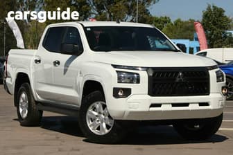 White 2026 Mitsubishi Triton Double Cab Pick Up Glx+ (4X4) 1T Payload