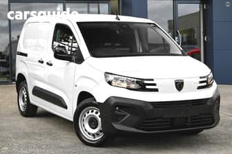 White 2026 Peugeot Partner Commercial PRO F