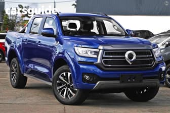 Blue 2026 GWM Cannon Dual Cab Utility Premium (4X4)