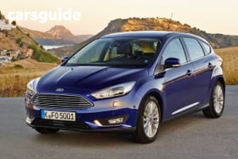 Silver 2016 Ford Focus Hatchback Trend