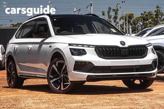 White 2025 Skoda Kamiq Wagon 110Tsi Monte Carlo