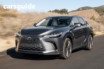 Grey 2025 Lexus Rx450H+ Wagon Sports Luxury Awd Hybrid