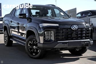 Black 2026 LDV T60 Double Cab Utility Max Plus (4X4)
