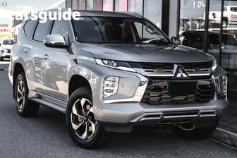 Silver 2024 Mitsubishi Pajero Sport Wagon Gsr (4Wd) 7 Seat