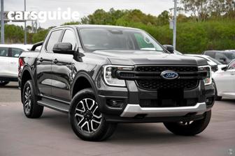 Grey 2025 Ford Ranger Double Cab Pick Up Sport 3.0 (4X4)
