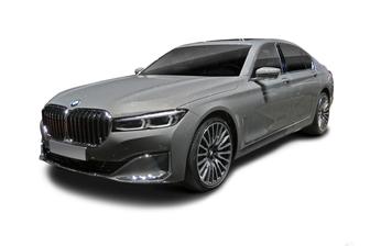 Silver 2019 BMW 745E Sedan Phev (Hybrid)