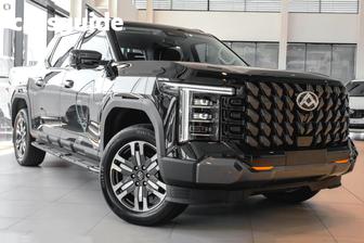 Black 2025 LDV Terron 9 Double Cab Pick Up Evolve