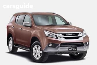 Silver 2017 Isuzu MU-X Wagon Ls-T (4X4)