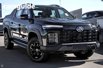 Black 2026 LDV T60 Double Cab Utility Max Plus (4X4)