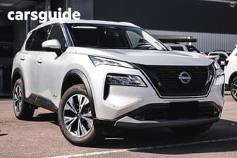 Silver 2025 Nissan X-Trail Wagon St-L (4Wd) E-Power (Hybrid)