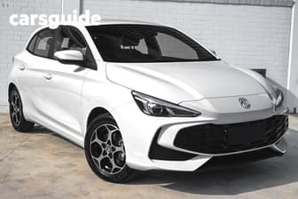 White 2025 MG MG3 Hatchback Excite