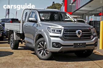 Silver 2026 GWM Cannon Cab Chassis Premium (4X2)