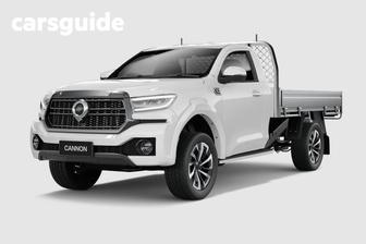 White 2026 GWM Cannon Cab Chassis Premium (4X2)