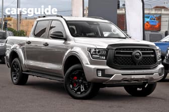 Silver 2026 GWM Cannon Alpha Dual Cab Utility Ultra Phev (4X4)
