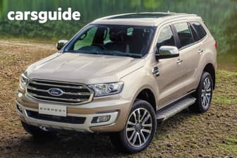 Grey 2020 Ford Everest Wagon Trend (Rwd 7 Seat)
