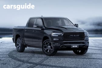 White 2022 RAM 1500 Crew Cab Utility Laramie (Hybrid)